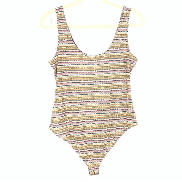 Wild Fable Snap Placket Body Suit Size Medium NWT - Picture 6 of 7